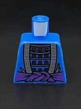 Lego Ninjago Lord Garmadon Misprint Minifigure Torso Prototype Rare Test Error