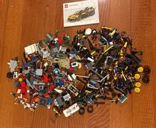 Lego Minifigures & Other Pieces Technic Manual W/some Pieces — Assorted 3.5 +lbs