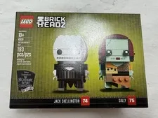 LEGO BRICKHEADZ SET 41630 JACK SKELLINGTON & SALLY NEW IN BOX SHIPS FREE!!