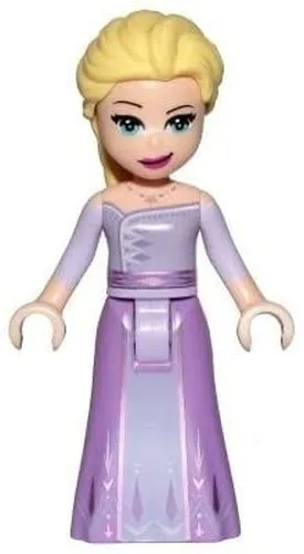 LEGO Disney Princess Elsa Lavender Dress Minidoll from 41167