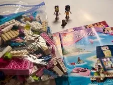 LEGO Friends Heartlake Lighthouse 41094 - 100% Complete w/Manuals - No Box -Used
