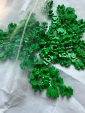 LEGO-NEW-#11253-BRIGHT GREEN-ROLLER SKATE-10 PIECES