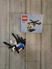 Lego Monthly Mini Model Helicopter 40097 open complete set