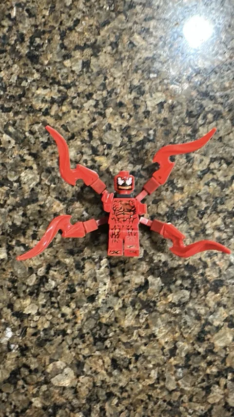 LEGO Marvel Super Heroes Carnage Minifigure Spider-Man Set 76173 Tentacles 2021