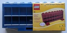 LEGO KP004 Large Minifigure Display Case 16 Blue 2011 - NEW - SEALED - RETIRED