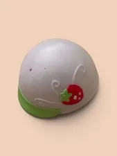vintage Strawberry Shortcake doll accessory plastic hat white Barbie