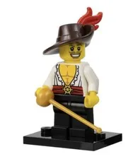 LEGO Series 12 Collectible Minifigures 71007 -Swashbuckler (SEALED)