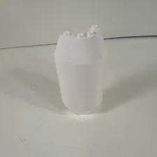 LEGO CYLINDER HALF 3X6X10 W/ 1X2 CUTOUT (1 PCS)