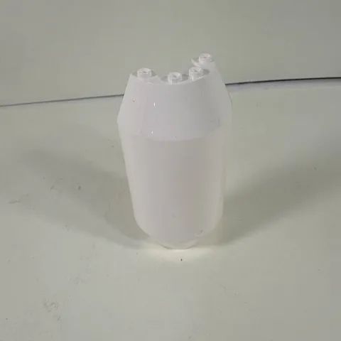 LEGO CYLINDER HALF 3X6X10 W/ 1X2 CUTOUT (1 PCS)