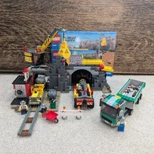 LEGO (City - Construction) The Mine, Set #4204, 100% complete w/manuals