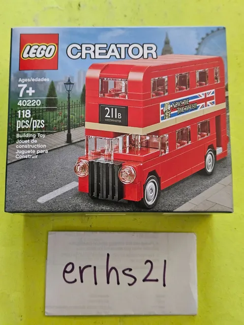 LEGO Creator: Mini London Double Decker Bus 40220 FACTORY SEALED