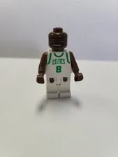 Lego NBA Antoine Walker # 8 Celtics basketball white jersey minifigure 3433