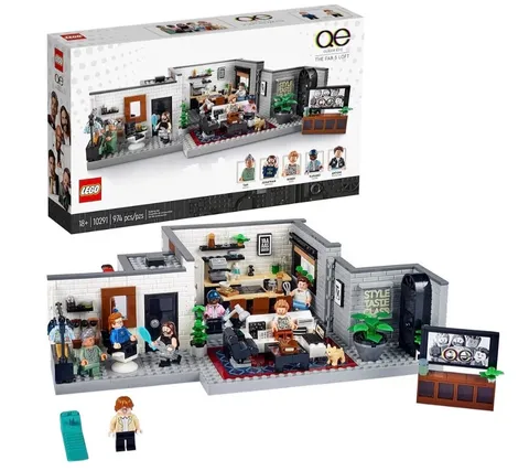 LEGO Icons 10291 Queer Eye Fab 5 Loft NEW FACTORY SEALED Retired LEGO Set
