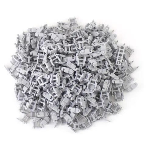 Technic Chain Links Light Grey for Excavator and Caterpillar - 3711 NEW! Lot 100x