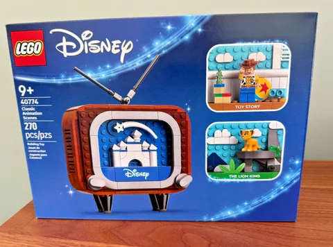 LEGO 40774 Disney Classic Animation Scenes TV Toy Story & Lion King NIB Woody