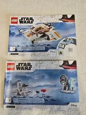 LEGO Star Wars Snowspeeder Building Instructions Booklets 75268