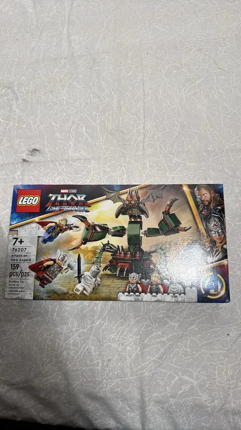 LEGO Marvel Thor Love and Thunder Attack on New Asgard 76207 Building Kit
