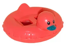 Lego Coral Swimming Ring with Duck Head with Dark Turquoise Bill inv.565