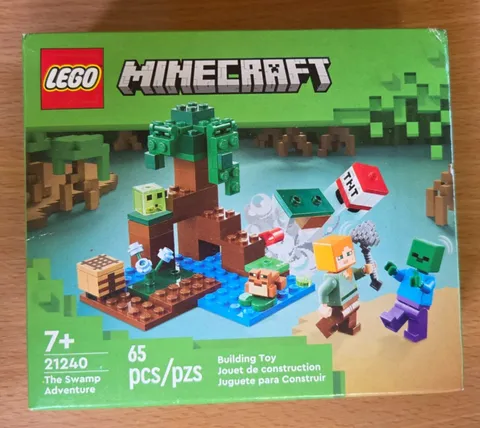 LEGO Minecraft: The Swamp Adventure (21240) 65 Pieces