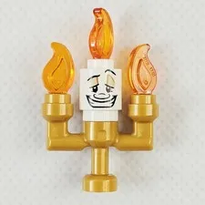 LEGO Lumiere Minifigure Disney Beauty and the Beast 43219 43196 43193 Minifig