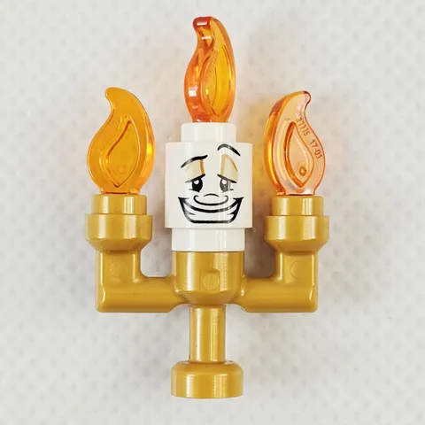 LEGO Lumiere Minifigure Disney Beauty and the Beast 43219 43196 43193 Minifig