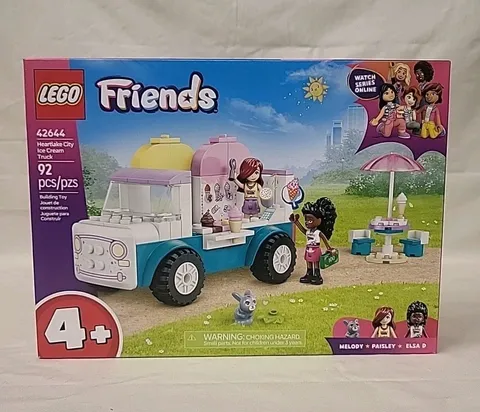 LEGO Friends Heartlake City Ice Cream Truck Building Set 42644 NEW