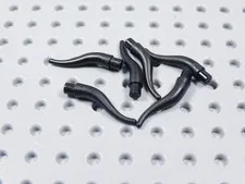 LEGO Lot of 6 Black Cattle Horns Accessory Animal Minifig BR