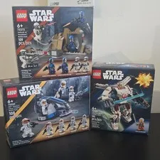 LEGO Star Wars Bundle 75373 75359 75390 UNOPENED NEW