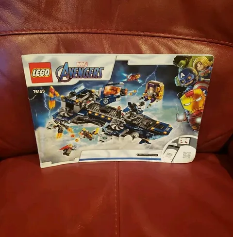LEGO Marvel Avenger's Helicarrier 76153 Instruction Guide MANUAL ONLY