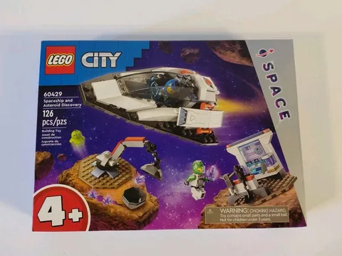 LEGO City Spaceship & Asteroid Discovery Brick Building 60429 New Toy Gift