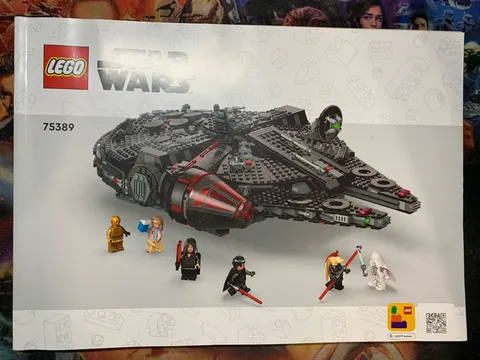 LEGO Star Wars 75389 Millennium Dark Falcon Instruction Manual Booklet ONLY