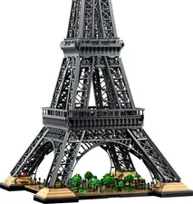Complete Lego Eiffel Tower #10307 Model