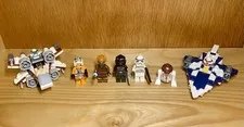 Lego Star Wars Lot 75400 75032 Minifigures PLO Koon Troopers R4-P17 Weapons