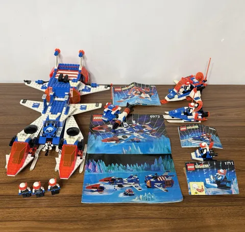 Lego Space Ice Planet Sets Deep Freeze Defender 6973 6879 6834 1711