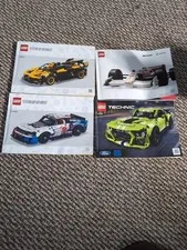 Lego Instruction Manual Lot Of 4 42151, 42153, 42138 MCLaren
