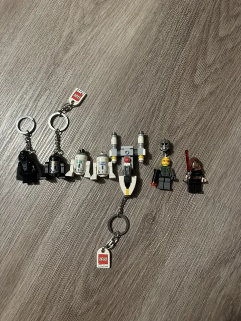 Lego Star Wars Keychains, Count Dooku Minifigure 