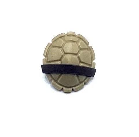 Lego Teenage Mutant Ninja Turtles Minifigure Shell Tan Brown Straight Belt