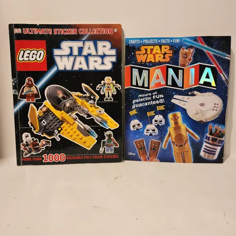 Star Wars Mania Craft Book and Lego Star Wars Sticker Book