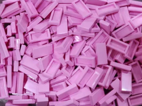 Lego 3069 Bright Pink Qty 208 NEW Tile 1 x 2