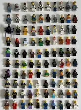100% Authentic Lego Lot Minifigures Qty 100 Marvel Police Ninja Star Wars