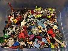 Huge Lot of Vintage LEGO Bionicle Action Figures Parts - Early 2000’s Rare