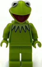 Lego New Kermit the Frog The Muppets Minifigure Only As Pictured