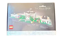 LEGO ARCHITECTURE: The White House (21054) - carefully repackaged w/instructions
