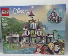 2022 Lego Disney Princess Ultimate Adventure Castle 43205 698pc Set Mini Figs ++
