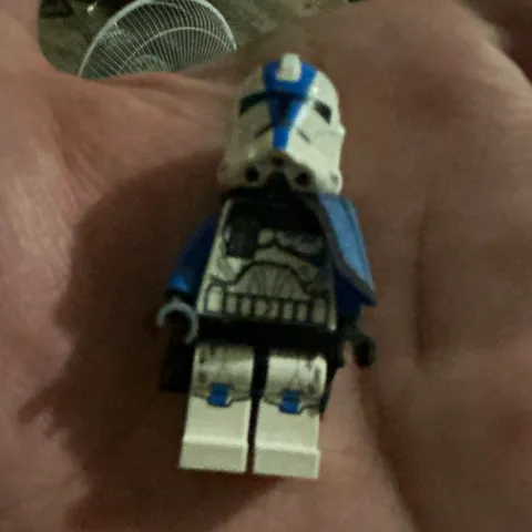 LEGO Minifigure Blue & White captain rex phase 2  Figure 1pc