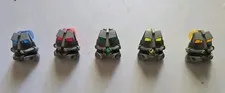 Lego Bionicle 32553 32554 Lot of 5 Head Connector Block Eye Series Gen 1 G1