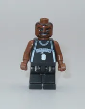 LEGO NBA Tony Parker # 9 San Antonio Spurs basketball minifigure 3561 3530
