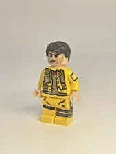 LEGO Orbital Minifigs - Mad Max (Yellow) Pad Printed Custom - New Minifigure