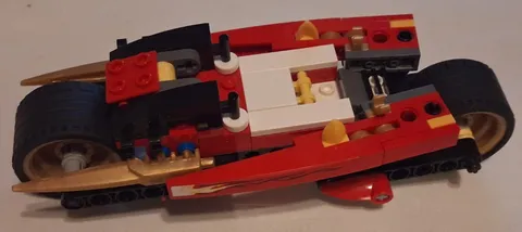 S Lego Kai's Blade Cycle Partial Build 9441 Missing Pieces Ninjago