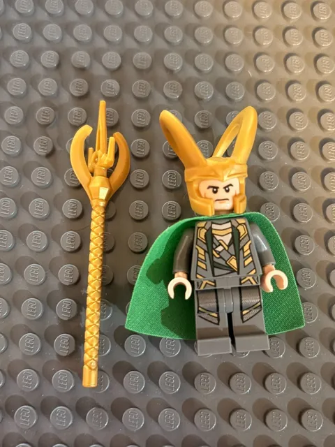 Lego Loki Minifigure Marvel Super Heroes 6868 6867 6869 sh0033 CMF Lot Rare HTF 